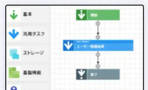 サーバーロジック作成 画面キャプチャ